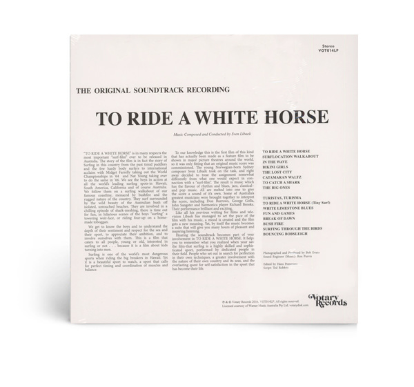 To Ride A White Horse (LP) Libaek