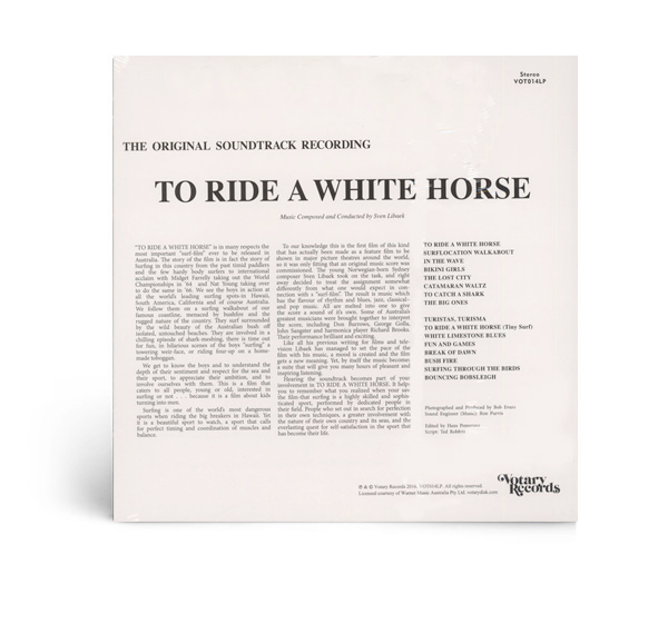 To Ride A White Horse (LP) Libaek