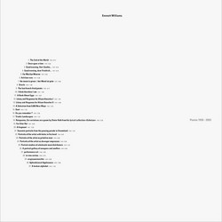 Emmett Williams: Poems 1950 - 2003