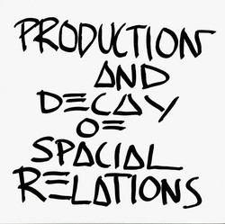 Production and decay of spatial relations vs Reproduction