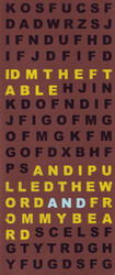 And I pulled the word \'and\' from my beard