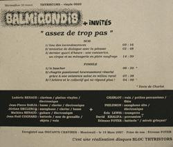 Assez de trop pas