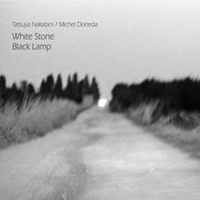 White Stone Black Lamp