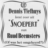 Leest voor uit "Snoepert" van Ruud Beemsters (of was het omgekeerd?) (7")