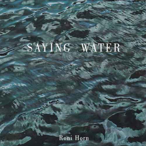 Roni HORN – Saying Water – Soundohm