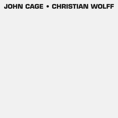 John Cage, Christian Wolff – John Cage / Christian Wolff – Soundohm