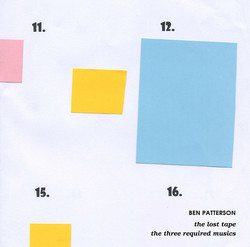 The Lost Tape & The Three Required Musics (Lp)