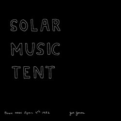 Solar Music Tent (Lp + book)