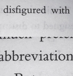 Disfigured With Abbreviations (Lp)