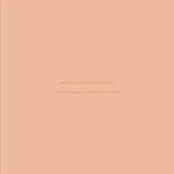 Stanzas or The Law of the Good Neighbour (Lp)