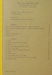 Music as Seismographic Sound (Book)