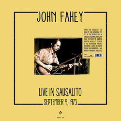 Live In Sausalito, September 9, 1973 (LP)