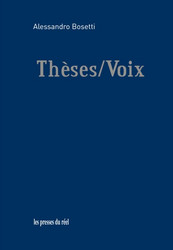 Thèses/Voix (Book)