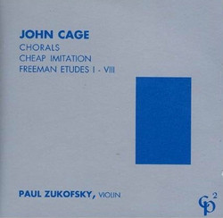 Chorals / Cheap Imitation / Freeman Etudes I​-​VIII