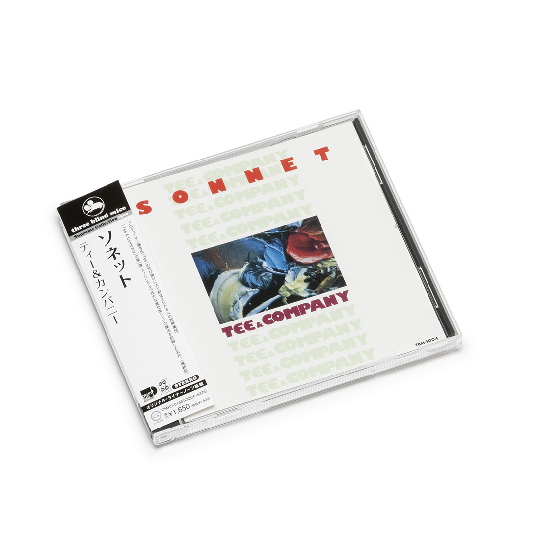 ティー＆カンパニー　Tee & Company 　ソネット　TBM 　和ジャズ Three Blind Mice　帯付き 美盤 ティー\u0026カンパニー ⁄ ソネット TEE\u0026COMPANY ⁄ SONNET 帯付き TBM