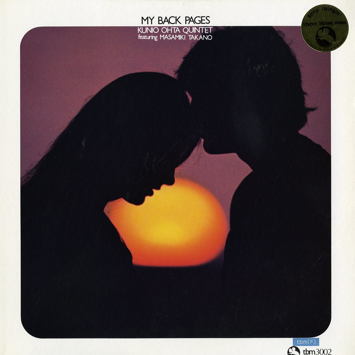 【TBM帯付き】Kunio Ohta Quintet My Back Pages Kunio Ohta Quintet – My Back Pages – Vinyl (LP, Album