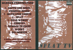 Splat Tv (DVDr)