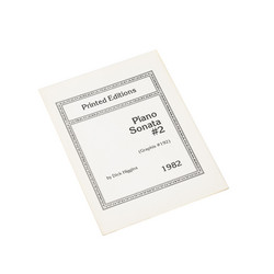 Piano Sonata #2 (Book)