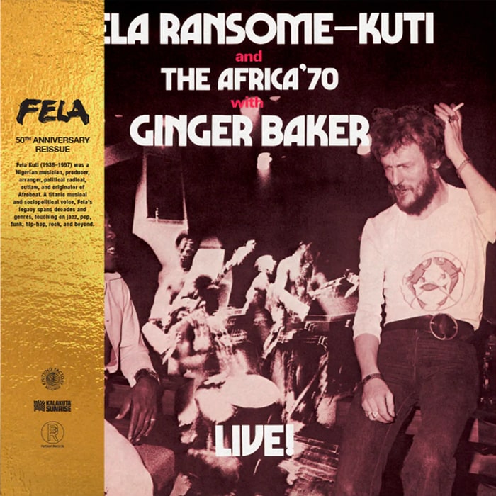 Fela Kuti, Ginger Baker Live! (2LP coloured) Soundohm