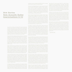 Solo Acoustic Guitar Improvisations II / III (2LP)