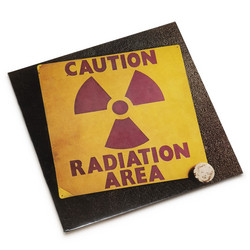 Caution Radiation Area (LP, Clear Splatter Vinyl)