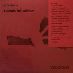 Sounds for soloist (LP, Red)