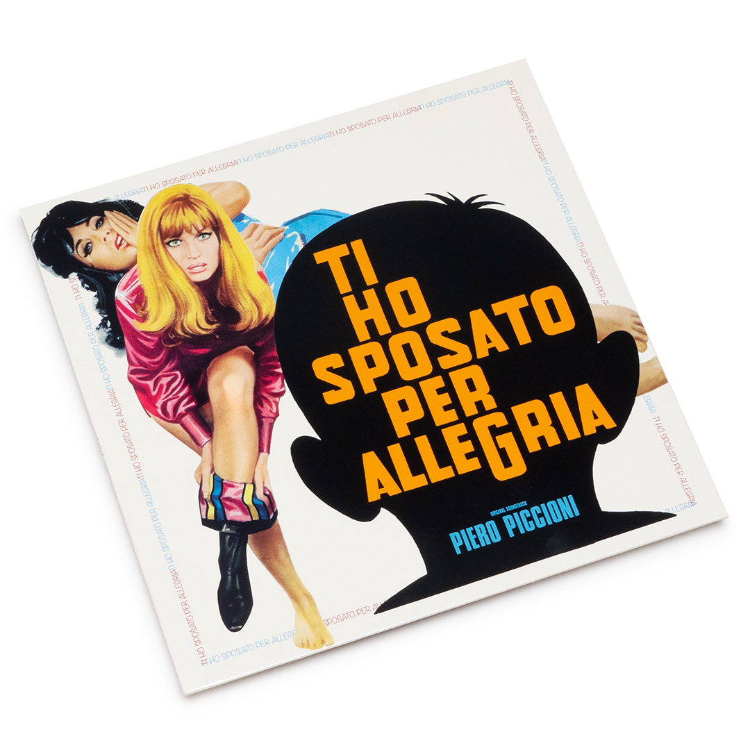 Piero Piccioni – Ti Ho Sposato Per Allegria (LP, Blue) – Soundohm