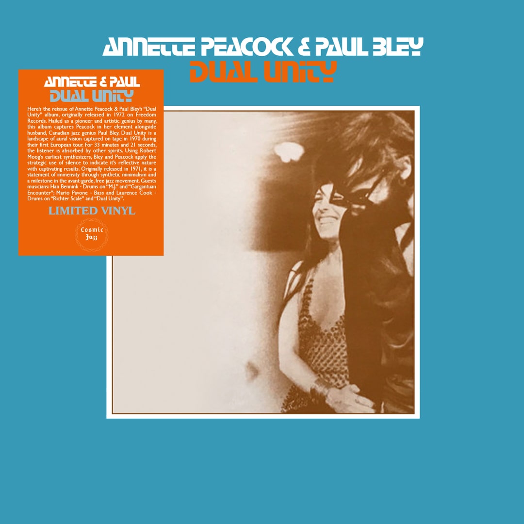 好きに Annette Soundohm – (LP) Unity Dual – Bley Paul Peacock, 洋楽