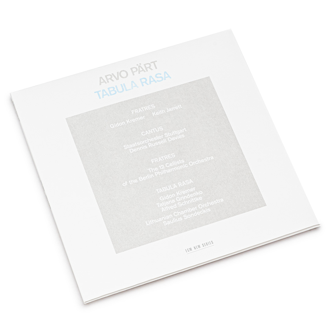 Arvo Part – Tabula Rasa (LP) – Soundohm