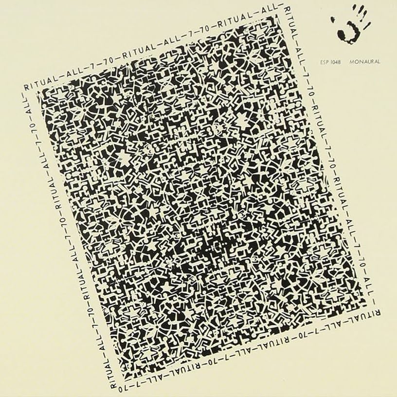 Alan SONDHEIM - RITUAL ALL 770 – Ritual-All-7-70 – Soundohm