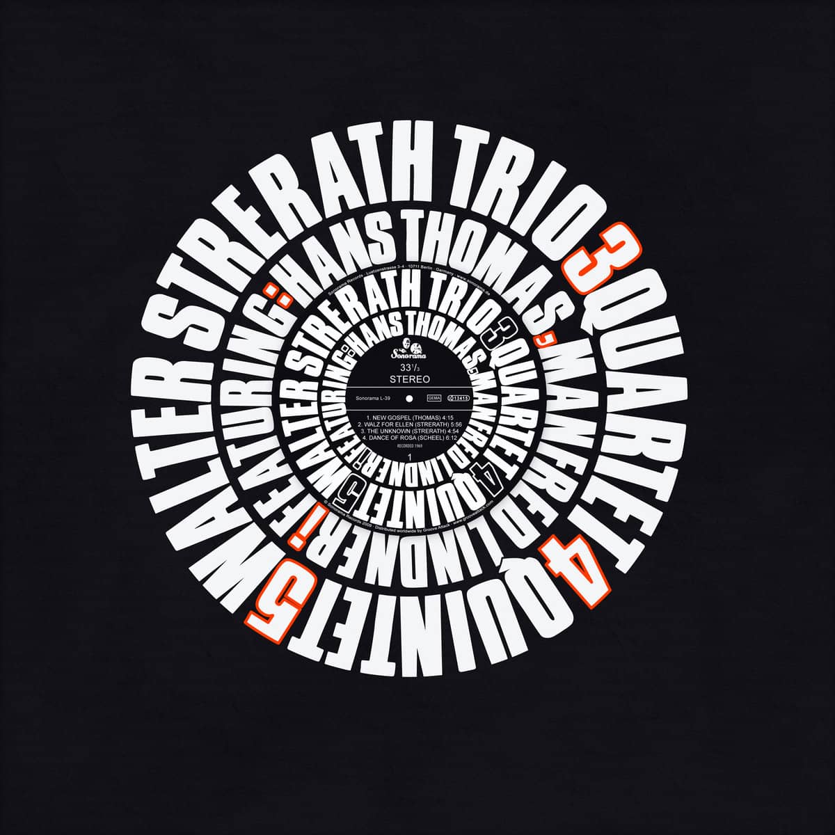 【予約】 Walter Strerath Soundohm – (Lp) Quintet Quartet, Trio, – 洋楽