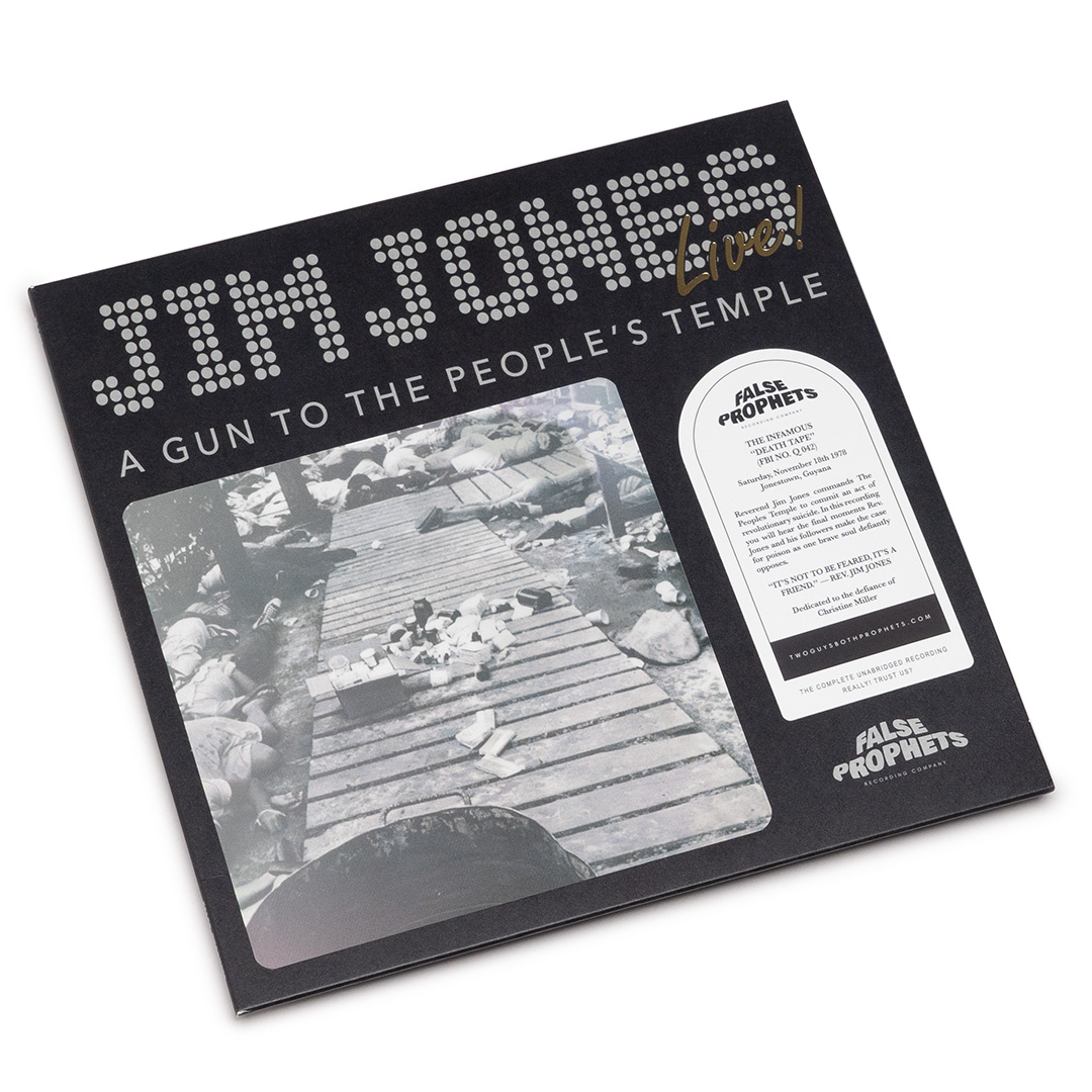 JIM JONES LIVE! A Gun To The People's〜LP Jim Jones – A Gun To The People's Temple (LP) – Soundohm