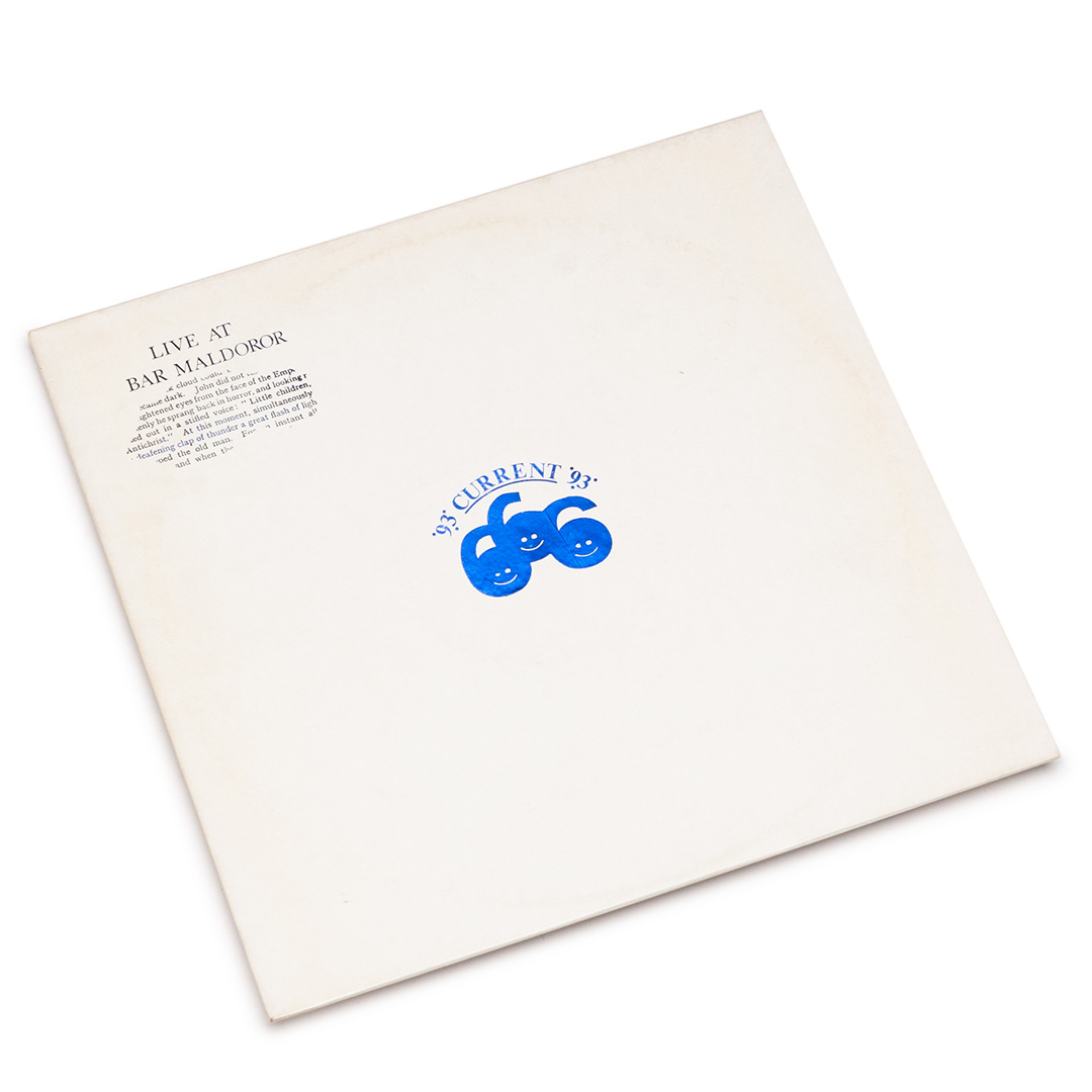 Current 93 – Live At Bar Maldoror (LP) – Soundohm