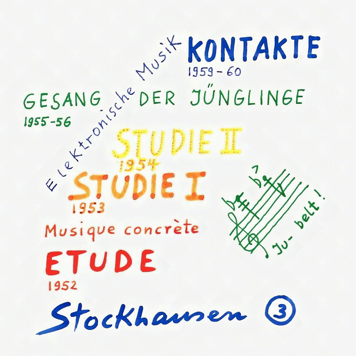 Karlheinz Stockhausen – Elektronische Musik 1952-1960 – Soundohm