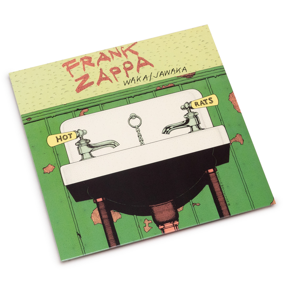 独LP Frank Zappa Waka / Jawaka ZR38481B UMe /00260 Waka/Jawaka Limited Edition Color LP with Lithograph - Frank