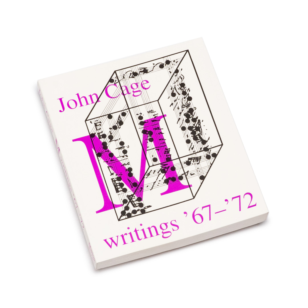John Cage – M: Writings 67-72 (Book) – Soundohm
