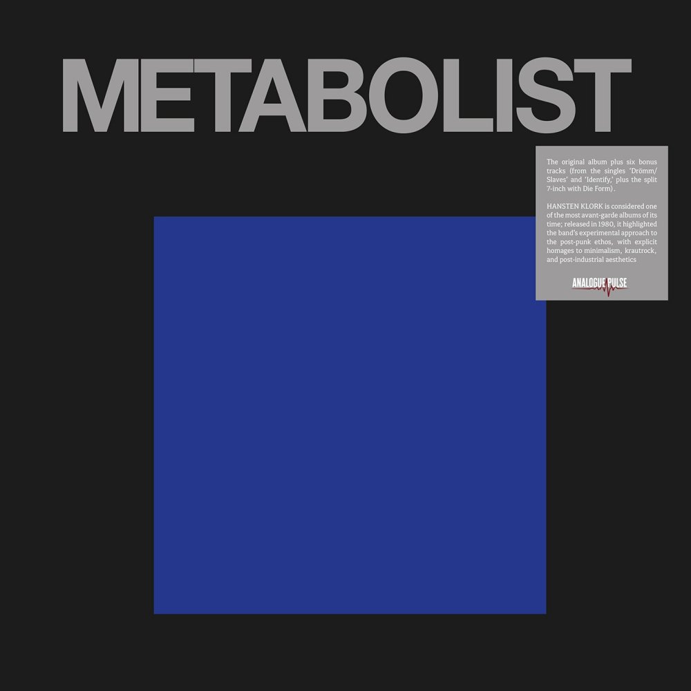 bolist Hansten Klork レコード 2LP Metabolist – Hansten Klork (2LP) – Soundohm