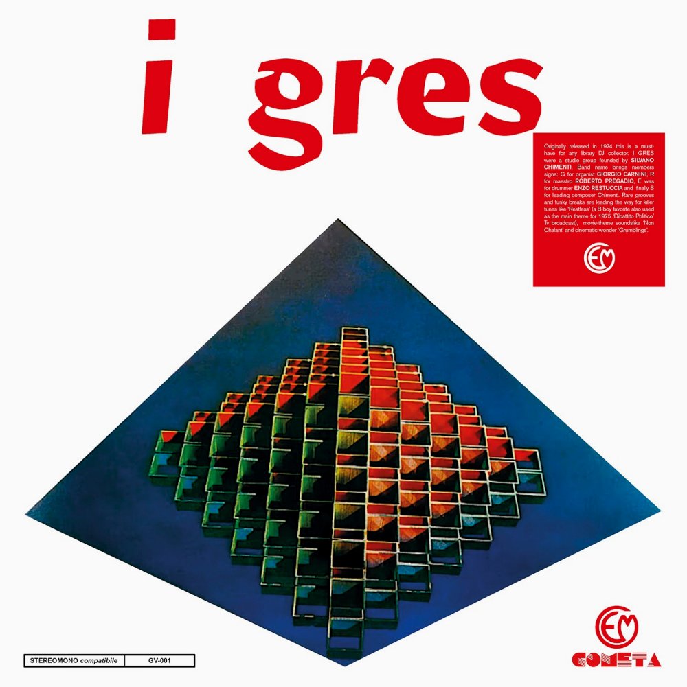 I Gres – I Gres (LP, Clear Blue) – Soundohm
