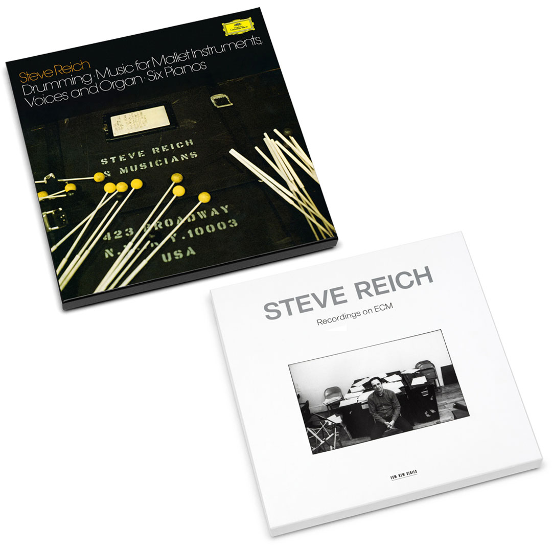 Steve Reich – Drumming, Recordings on ECM (6LP Box Sets Bundle
